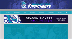 Desktop Screenshot of knighthawks.com